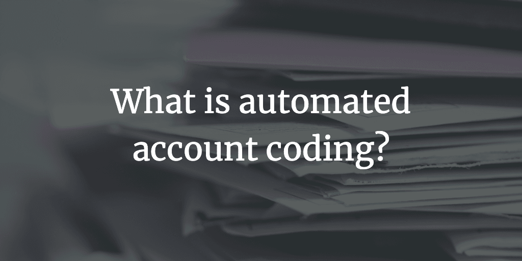 Cover for blog 'What is automated account coding?'